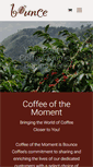 Mobile Screenshot of bouncecoffee.com